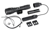 Big riffel flashlight 550lm - Sort