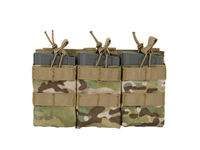 Triple Open Top 7.62 Mag Pouch - Multicamo