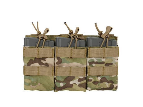 Triple Open Top 7.62 Mag Pouch - Multicamo