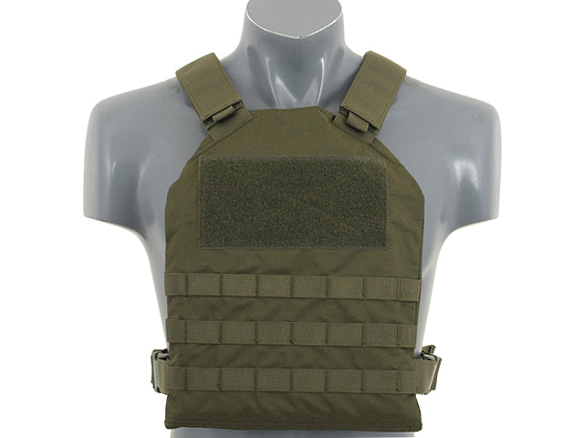 Simple Plate Carrier with Dummy Soft Armor Inserts