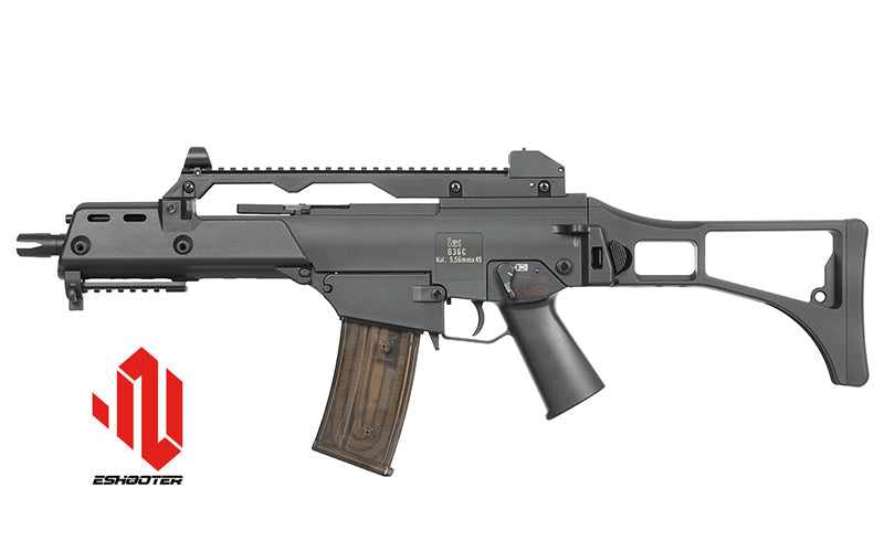 Licenseret H&K G36C CM.011 Replica med Eshooter ETU, GEN-2
