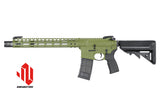 Noveske 13.7" INFIDEL AEG Riffel Eshooter ETU, GEN-2 - Bazooka Grøn