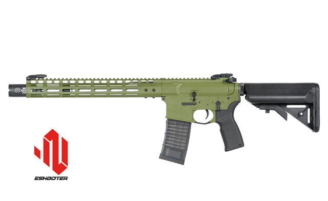 Noveske 13.7" INFIDEL AEG Riffel Eshooter ETU, GEN-2 - Bazooka Grøn