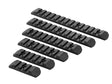 KeyMod/MLOCK Polymer Skinne Set - Sort