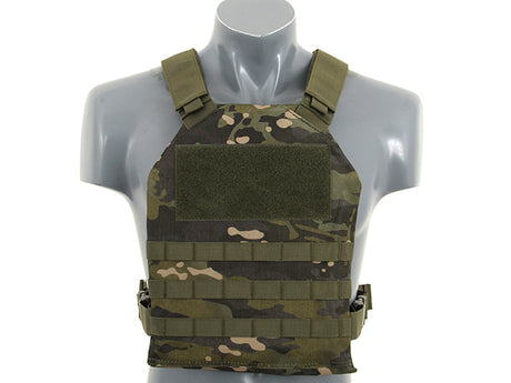 Simple Plate Carrier with Dummy Soft Armor Inserts - MT