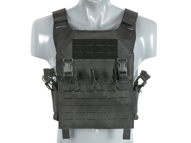 Laser-Cut “Buckle Up" Recon Plate Carrier with AR15/AK Magazine Pouch