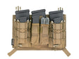 Modular Trippel M4/9MM Buckle Clip Panel - Coyote Brun