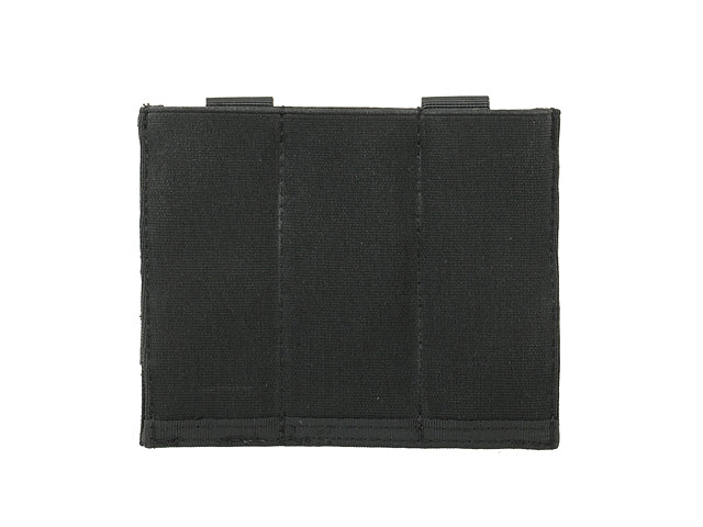 Elastic Triple Pistol Magazine Pouch - Black