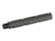 Outer barrel extension 116 mm - FINNED 14 mm CCW