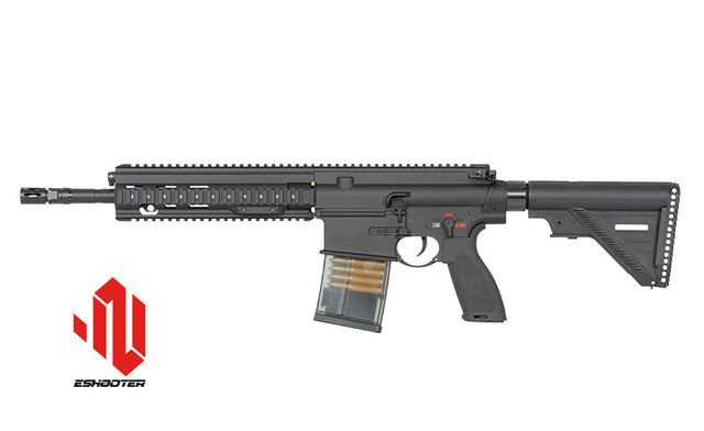 Airsoft Replica EC-202 Avanceret Edition (opgraderet gearkasse, programmable ETU) - Sort