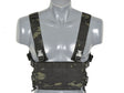 Chest Rig COMPACT - Buckle-up, MOLLE Laser Cut - Multicamo Black