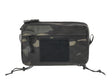 Two-Pocket Utility Pouch with Mounting Panel, Laser Cut - Multicamo Black