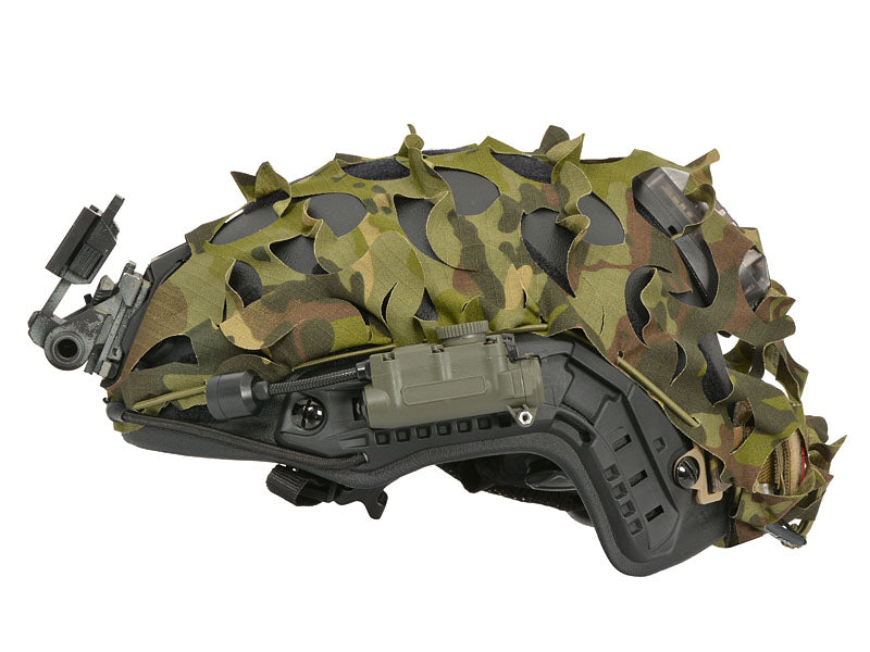3D Laser-Cut Camouflage Cover for High-Cut Helmet - MT