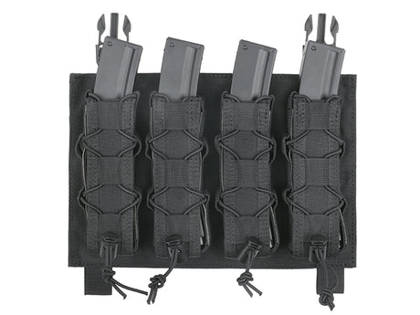 BUCKLE UP Speed Quad MP5/SMG/UTR45 Magazine Pouch - Black