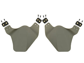 Protective side covers til helmets Set - Foliage