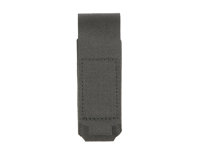 Enkelt Laser-Cut Pistol magasinlomme med Flap - Sort