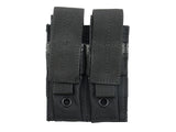 Double pouch for pistol magazines
