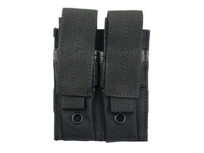 Double pouch for pistol magazines