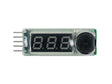 Security Alarm til LiPo batteries med digital display