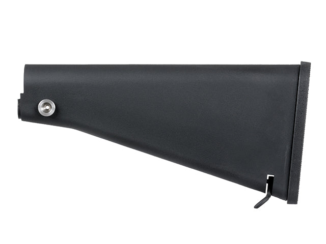 Adjustable fixed kolbe til SR-25/AR-15/M4 - Sort