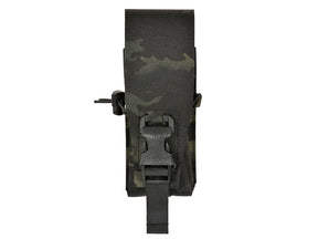 M18 Grenade / 0.5 L Bottle Pouch Laser Cut MOLLE - Multicamo Black