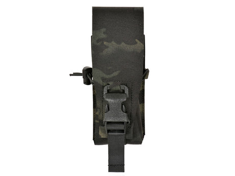 M18 Grenade / 0.5 L Bottle Pouch Laser Cut MOLLE - Multicamo Black