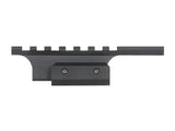 AKS-74U extended upper skinne til Rød dot - Sort
