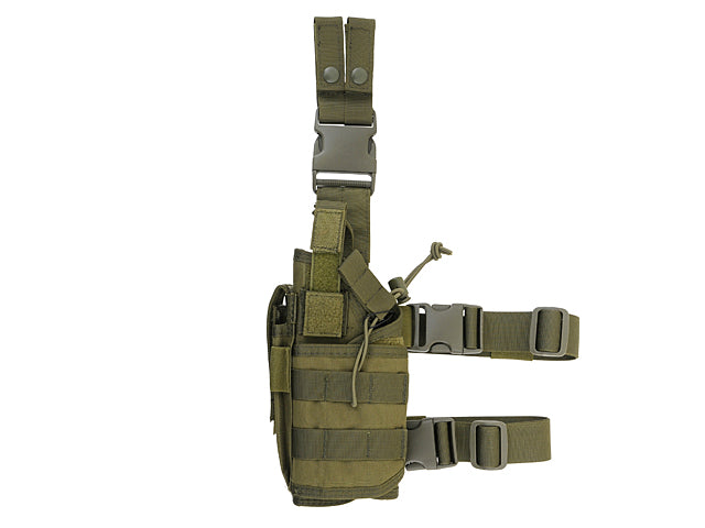 2-Ways Carrying Type Tactical Drop Leg Holster for left-handed