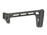 Minimalist Foldbar Skeleton Kolbe til Picatinny Skinne