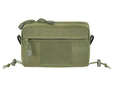 Two-Pocket Utility Pouch with Mounting Panel, Laser Cut