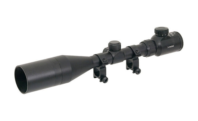 Scope 3-9x50E with lighted cross
