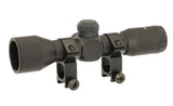 4X32 Compact Scope w/ Rings - Black