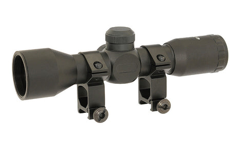 4X32 Compact Scope w/ Rings - Black