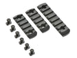 Set of 3 Mounting Rails til M-LOCK Forskæfte - Sort