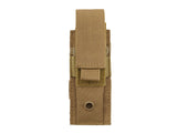 Single pouch for pistol magazines