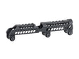 Lightweight russisk AK gas tube cover long - Sort