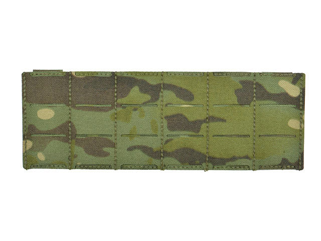 MOLLE Panel 6x3 for chest rig harness LASER CUT - Multicamo Tropic