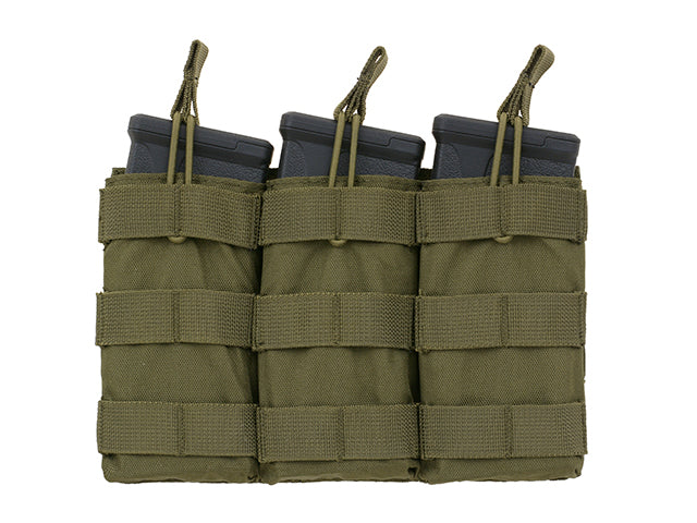 Modular Open Top Triple Mag Pouch For 5.56