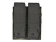 Double pouch for pistol magazines - Multicamo Black