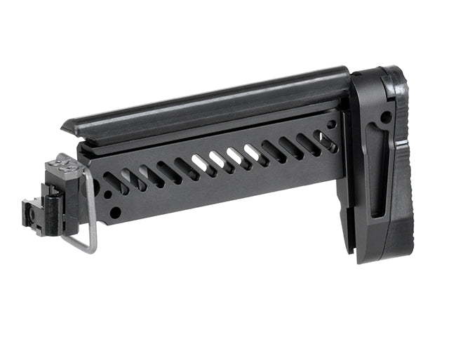 AK russisk side foldbar buttstock - Sort