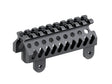 Taktisk russisk AK gas tube cover - Sort