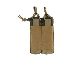 Open top double pistol mag pouch - MULTICAMO