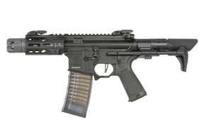 Strike Industries 4" Raider PDW CGS Lightning Serie GBBR Replica - Sort