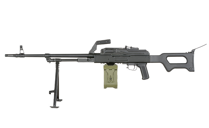 PKM machine gun replica - Polymer stock
