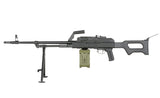 PKM machine gun replica - Polymer stock