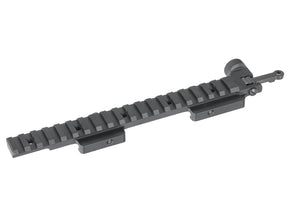 7.62 Riser Kikkertsigte Montage - Sort