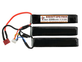 Batteri LiPo 2200mAh 11,1V 20C - Deans