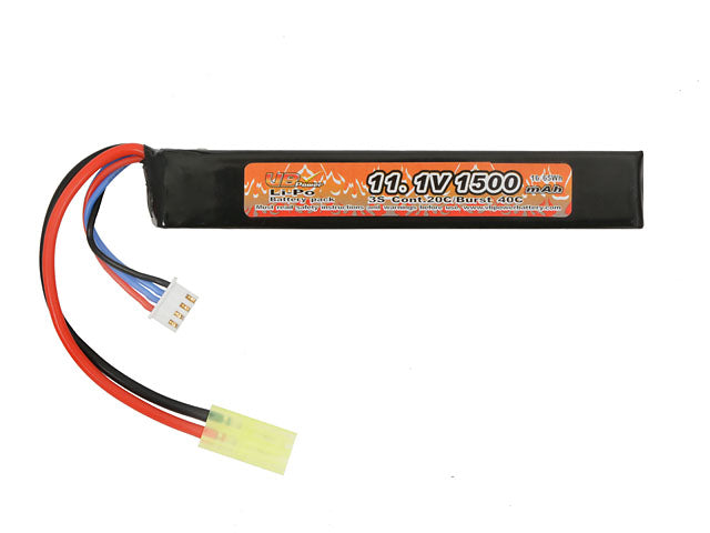 Batteri LiPo 1500mAh 11,1V 20/40C