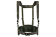 Patrol Tactical Belt with Suspenders MOLLE, Laser Cut - Multicamo Black