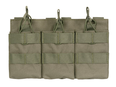 Open triple magazine pouch 7.62 - Ranger Green